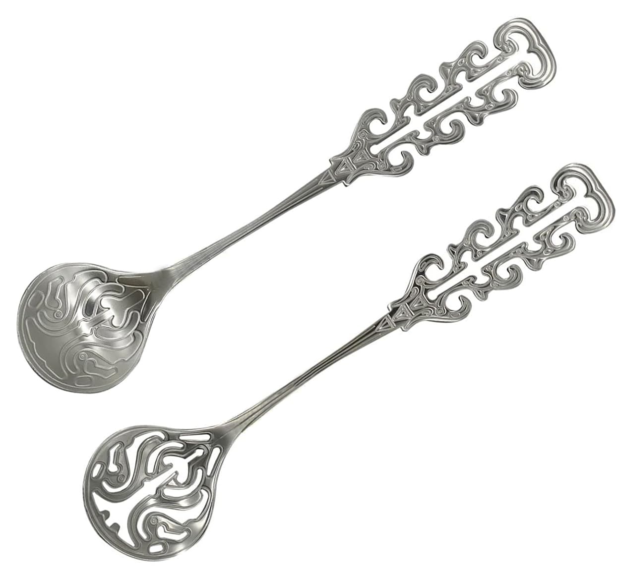 Amazon.com: Pinenjoy 2Pcs Vintage Coffee Stirrer Spoon 18/10(304